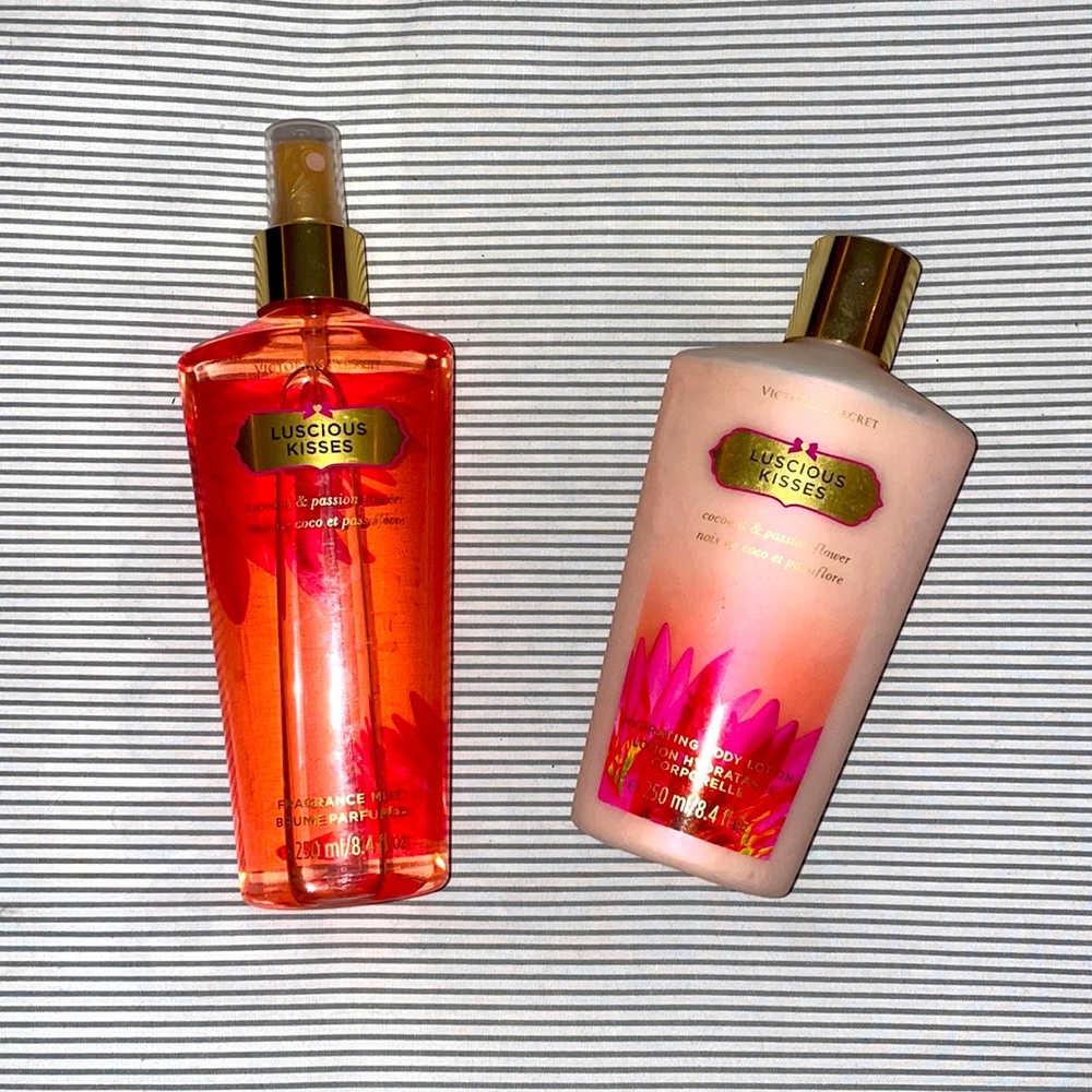 Brand New 💗✨LUSCIOUS KISSES✨💗 by VS Fragrance Mist & Hydrating Body Lotion